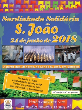 Sardinhada Solidária  - Participe